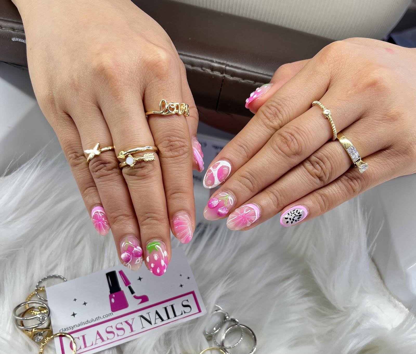 Classy Nails nail work in Duluth, Minnesota